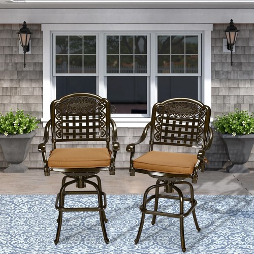 Outdoor patio swivel bar - swivel,