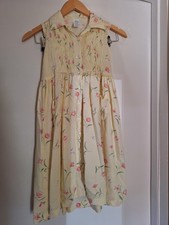 Vintage BhS Yellow Girls Dress