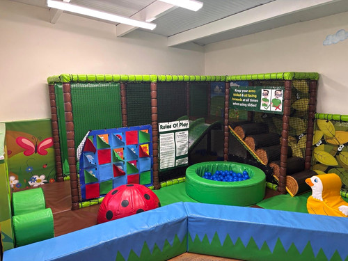 Children soft play with ball - children's,