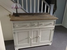 Solid Oak Antique Sideboard