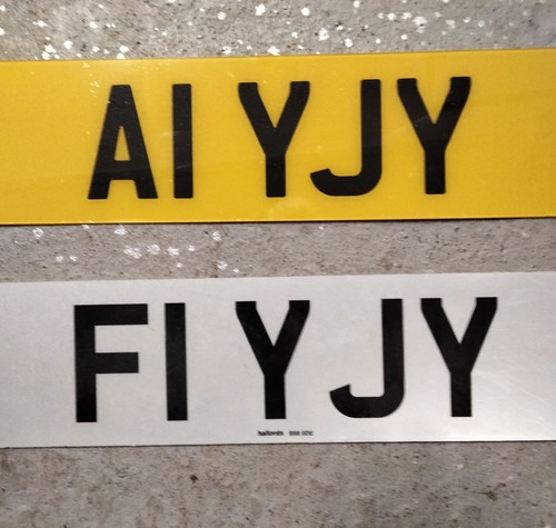 Car registration plates - car,