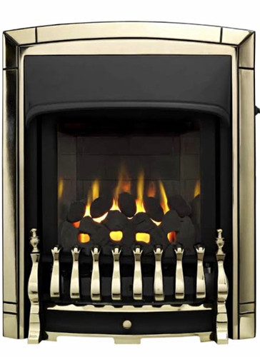 Inset fireplace flame coal - fireplace,