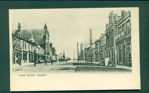 Consett front street with - front,