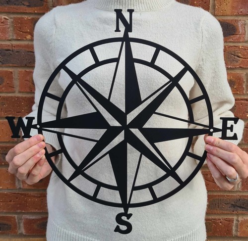 Compass plaque sign - plaque,