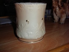 Antique Locke & Co Worcester  Porcelain Barrel / Jar