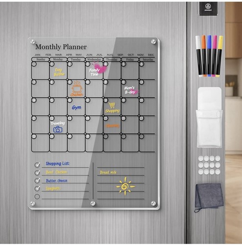 Acrylic transparent magnetic - acrylic,