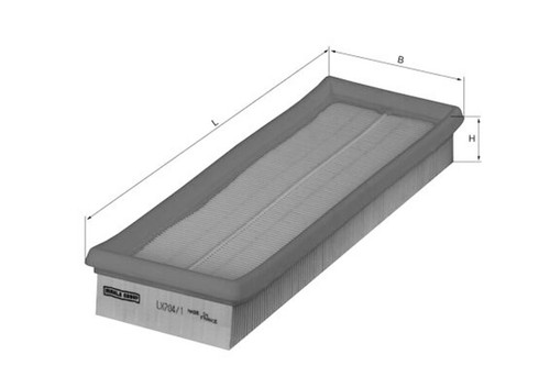 Mahle air filter for renault - filter,