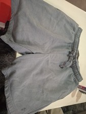 French Connection Mens Track Shorts. Baby Blue. Size S