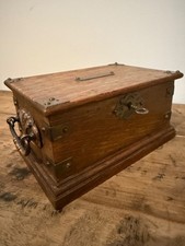 Vintage oak wooden cigarette