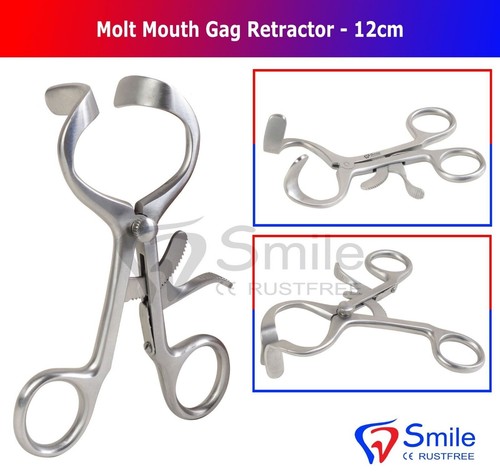 Mouth gag molt retractor - mouth,