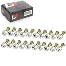 20x knurled bolts with wheel nut M12x1,25 x 46mm for NISSAN