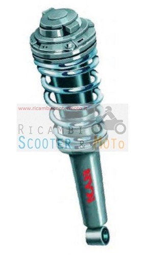Front shock absorber - absorber, left