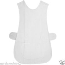 PREMIUM OVERALL TABARD CHEF KITCHEN CATERING CLEANING BAR TABBARD APRON POCKET