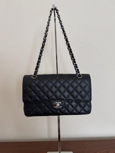 Chanel classic caviar double - chanel,