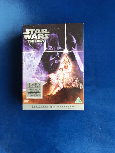 Star wars trilogy dvd - star,