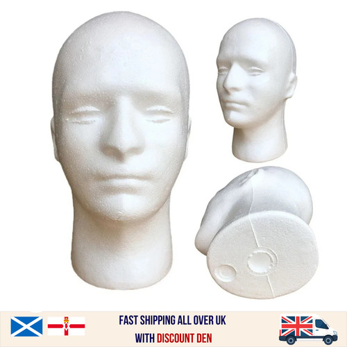 Mens foam head polystyrene - mens,