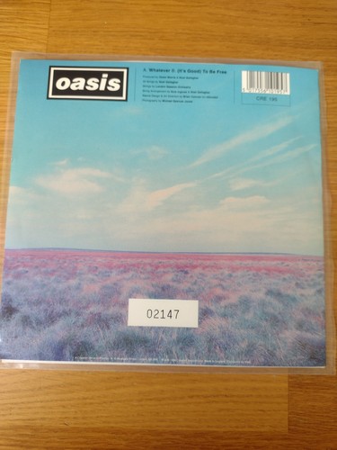 Oasis whatever vinyl - whatever,