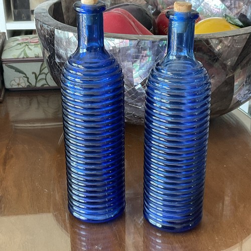 Vintage cobalt blue set 2 - blue,