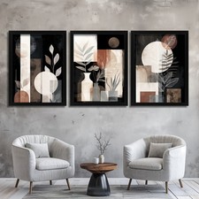 Mid Century Floral Artwork