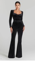 Nadine Merabi Jumpsuit XL Missing Belt Worn Twice Great Condition