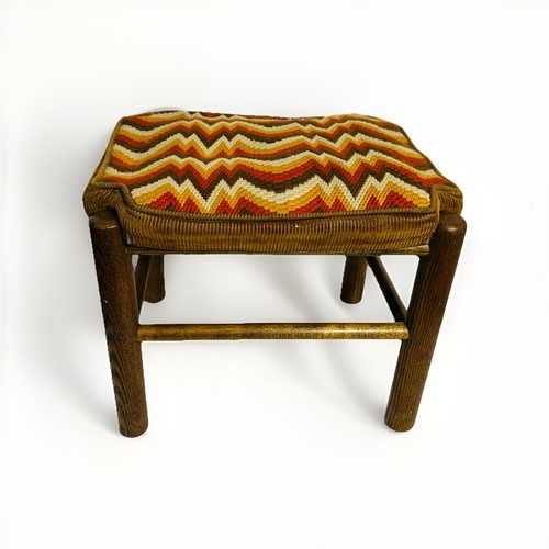 1970s foot stool ottoman - 1970s,