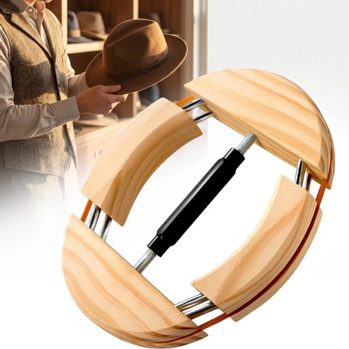Way adjustable wooden hat - way,