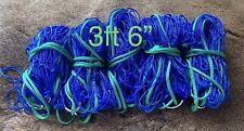 5 x 12z BLUE 3ft 6” VERY HEAVY DUTY NYLON RABBIT PURSE NETS FERRETING HUNTING