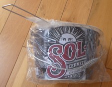 BNIP ~SOL BEER~ BARBECUE {New / Small / Portable / Bucket BBQ / Grill / Handle}