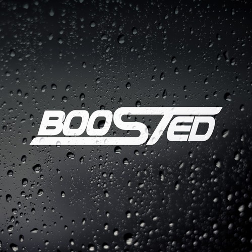 Boosted car sticker focus - boosted,