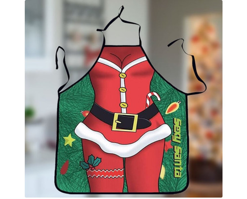 1pcs merry christmas - christmas, apron