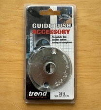 TREND GB16 PRECISION STEEL ROUTER TEMPLATE GUIDE BUSH 16MM