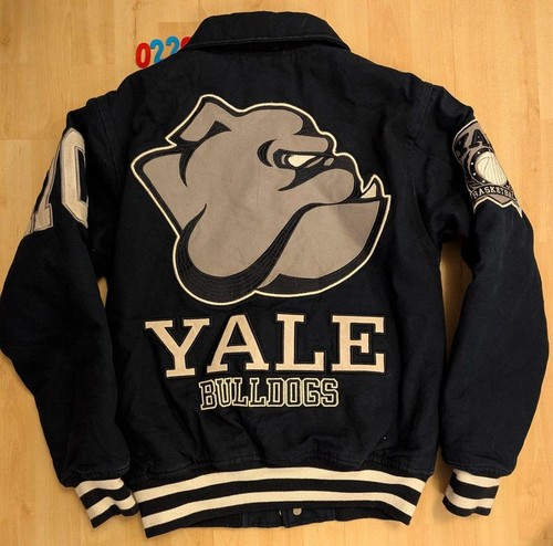 Vintage yale bulldogs canvas - yale,