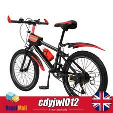 20 Inch Unisex Mountain Bike MTB Bike Kids Girls Boys Bike 7 Gang Speed 85 Kg