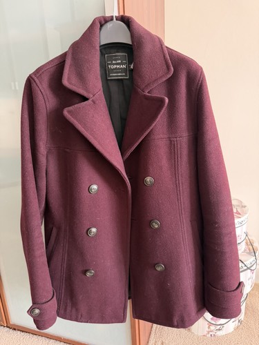 Topman men overcoat - topman, men’s