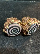 2Pcs Tibetan Brass *Skull*