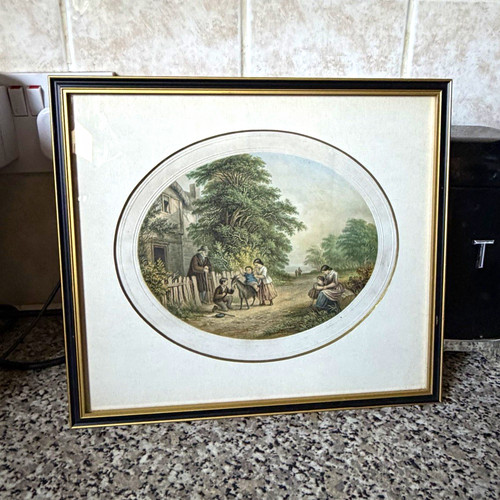 Vintage framed print the - vintage,