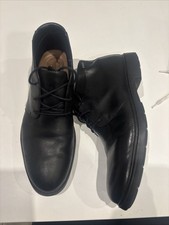 Clarks Black Leather Mens