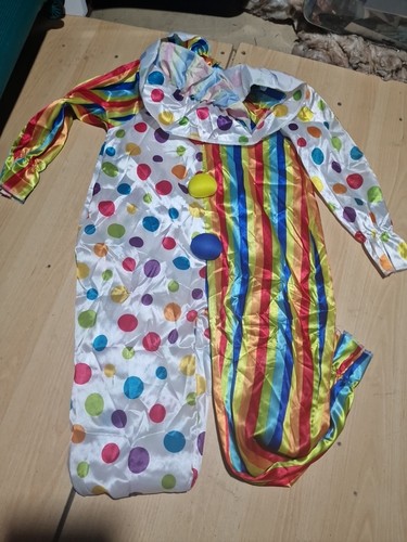 Kids clown jumpsuit - clown, costume