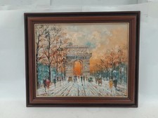 Caroline Burnett Signed Oil