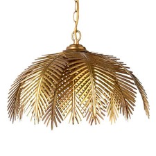 BHS Brookby Satin Brass Palm Pendant