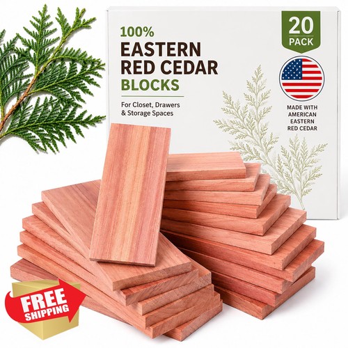 100 natural cedar blocks for - natural,
