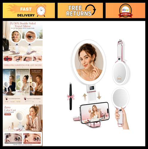 Adjustable travel makeup - adjustable,