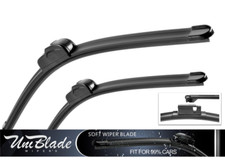 For Mercedes - CLC Coupe 2008-2010 (203) Front Wiper Blades UniBlade (22" 22")