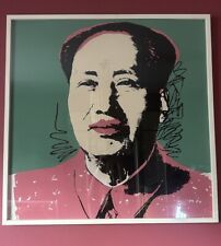 Andy Warhol Lithograph Limited Edition - Chairman Mao Framed Print 