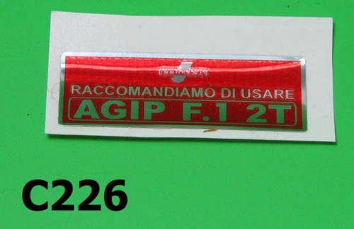 Genuine casa lambretta petrol - casa,