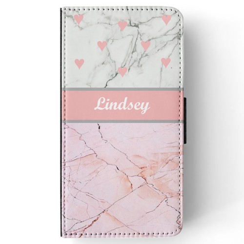 Personalised name pink white