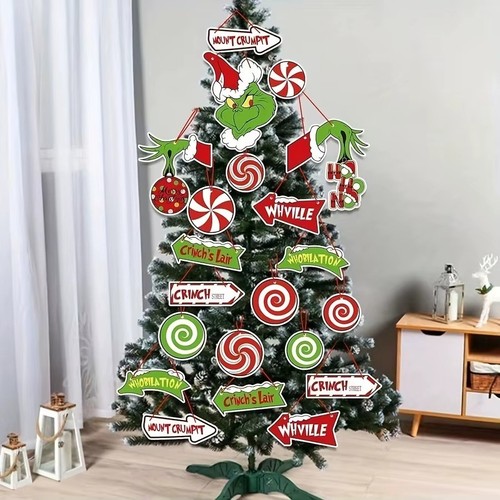 21pc grinch christmas - grinch,