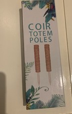 New, Coir Totem Poles Pack of 2 New, SA Products