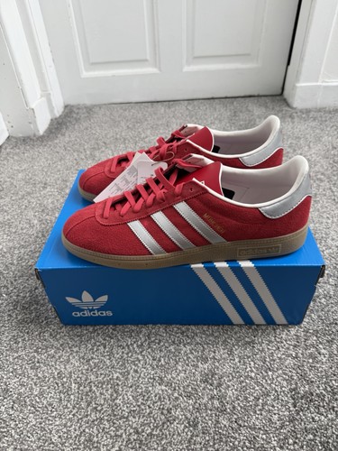 Adidas munchen red gum - red, /