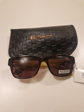 BEN SHERMAN OLIVER BENP004-YTOR  NEW MEN SUNGLASSES WITH TAG AND CASE RRP. £129